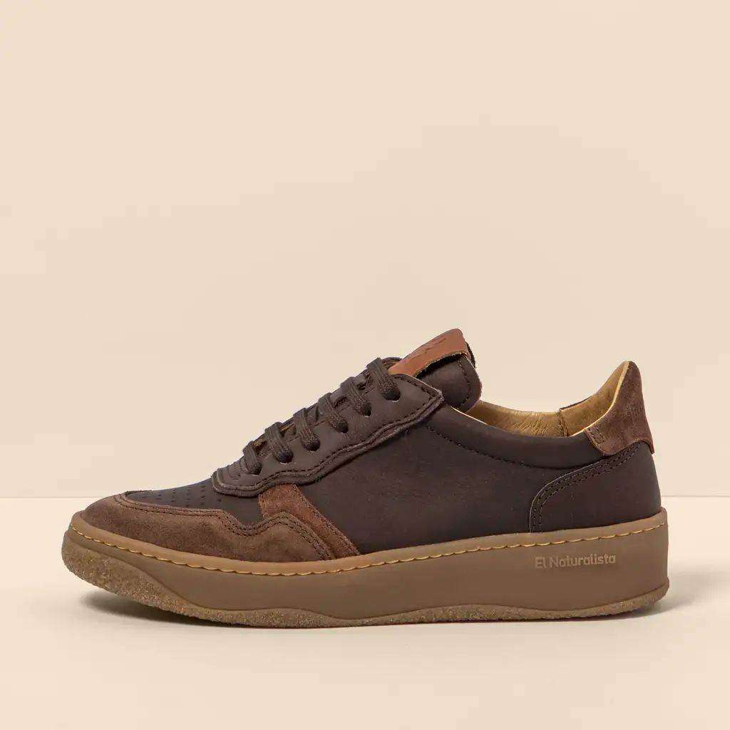 El Naturalista N5844 WAX NAPPA-SILK SUEDE Marron Homme | FAM-10250828